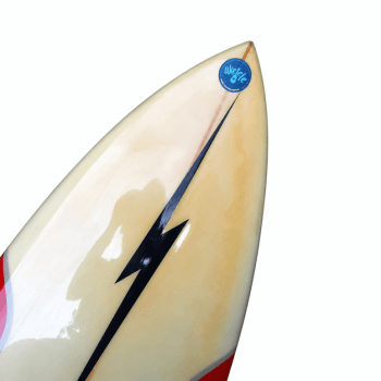 Prancha de Surf Vintage Lightning Bolt 6'0