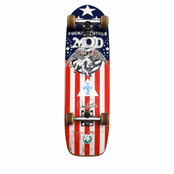 Skate Old School Pocket Pistols MOD Usado | Bowl / Pool | Truck Slamt | Rodas 56 mm